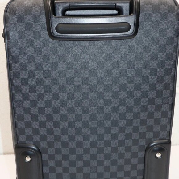 LOUIS VUITTON Pegase Legere 55 Business Graphite Carryon w/ Garment Bag + Cover - Picture 3 of 16